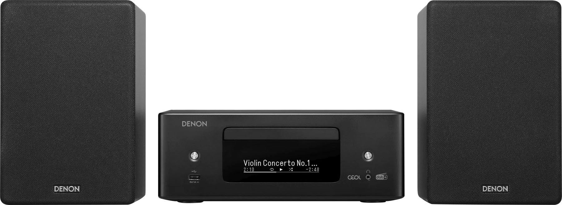 Denon CEOL N12DAB Stereoanlage (Digitalradio (DAB), FM-Tuner, UKW mit RDS, 130 W)