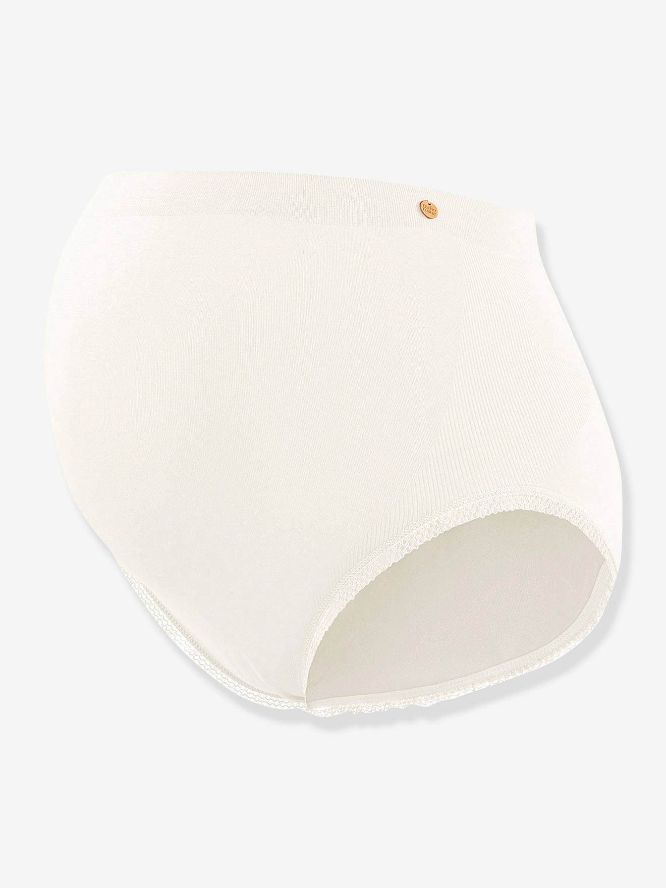 Culotte haute de grossesse sans couture Organic CACHE COEUR naturel