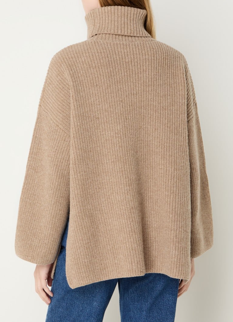 Pull en grosse maille de laine mélangée Femme Mary de la marque Selected