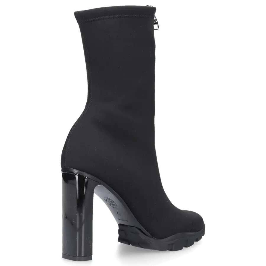 Alexander McQueen - Stiefeletten SLIM TREAD Gummi - schwarz