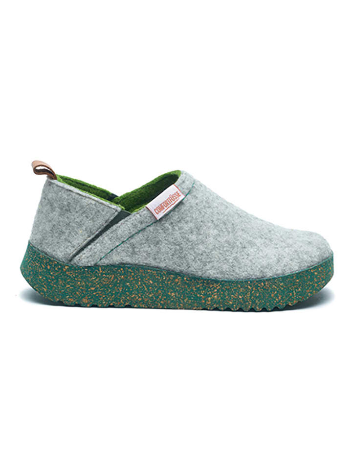 Comfortfusse Hausschuhe in Mint günstig kaufen