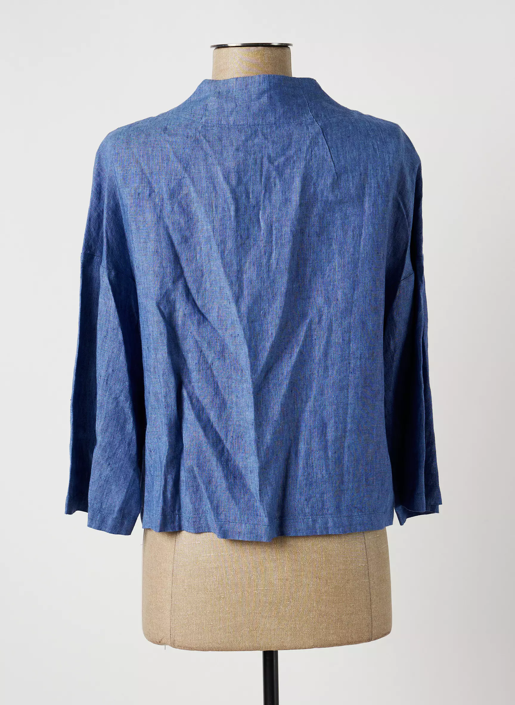 Gr Nature Vestecasual Femme couleur bleu