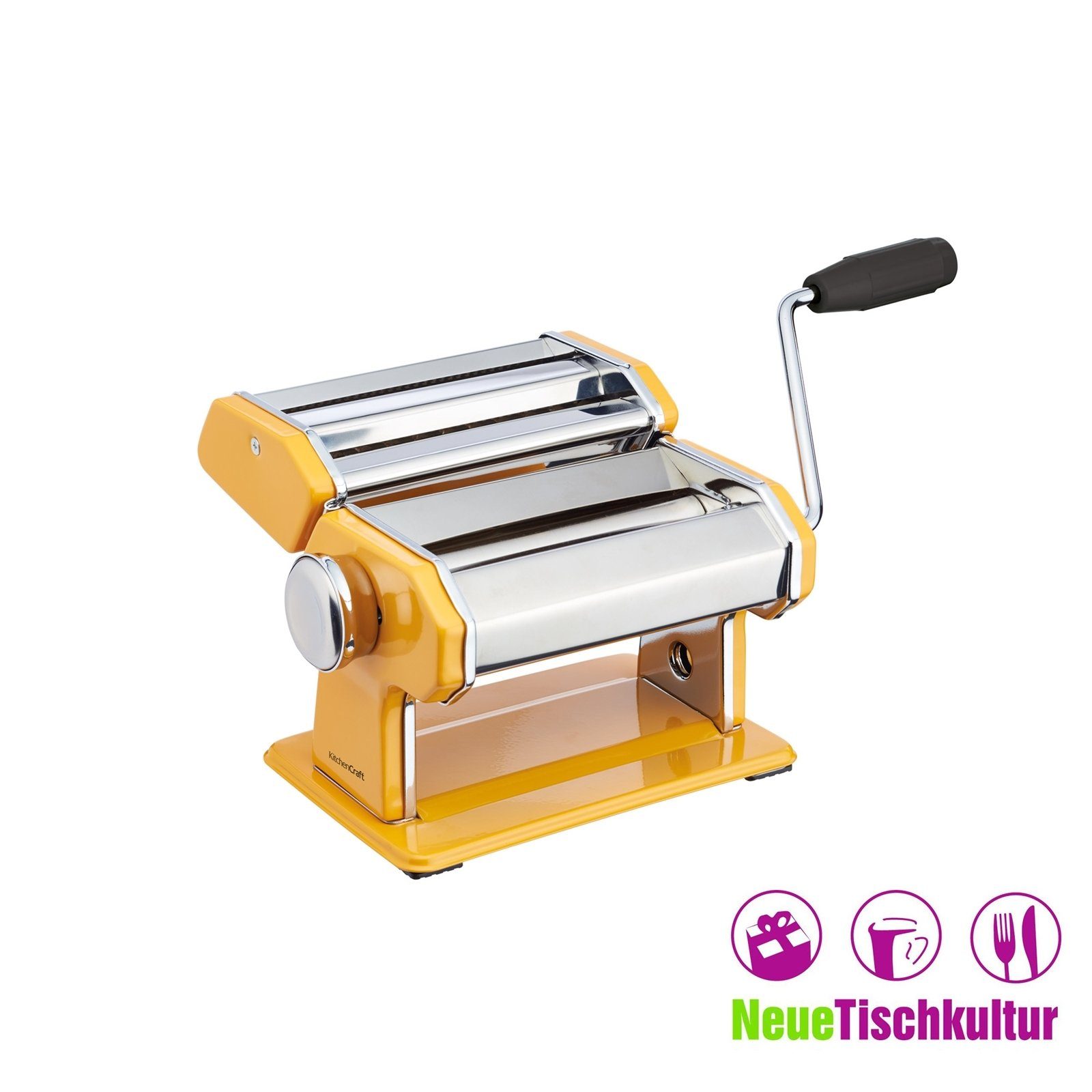 Neuetischkultur Nudelmaschine Nudelmaschine Edelstahl World of Flavours, Nudelmaschine