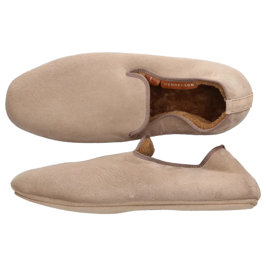 Henderson - Hausschuhe SUITE Gefüttert - beige
