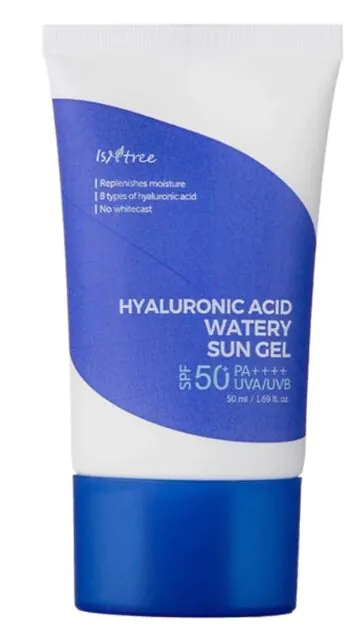 Isntree Hyaluronic Acid Watery Sun Gel, 2x50ml