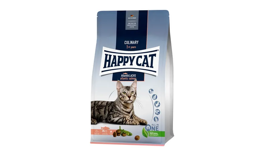Happy Cat Katzentrockenfutter Culinary Adult Atlantik Lachs 300g 300 g