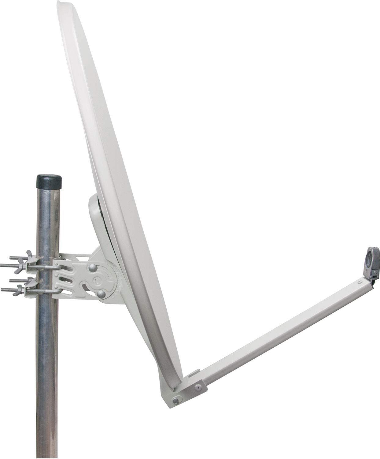 Schwaiger SPI710 Hellgraue 75 cm Antenne