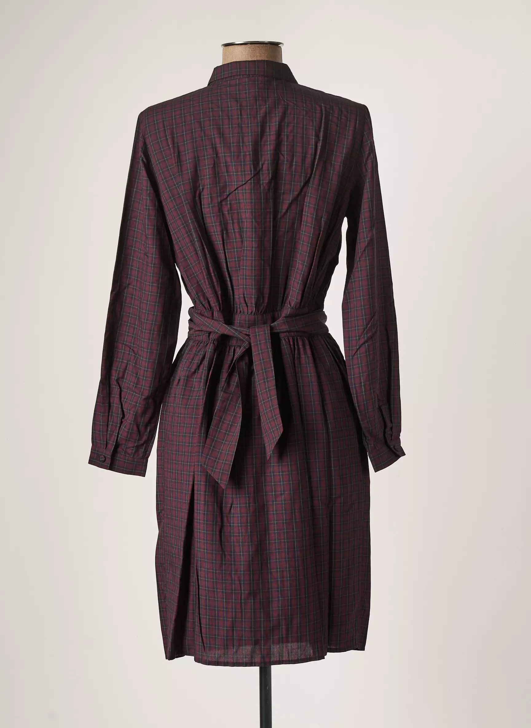 Des Petits Hauts Robes Mi Longues Femme couleur rouge