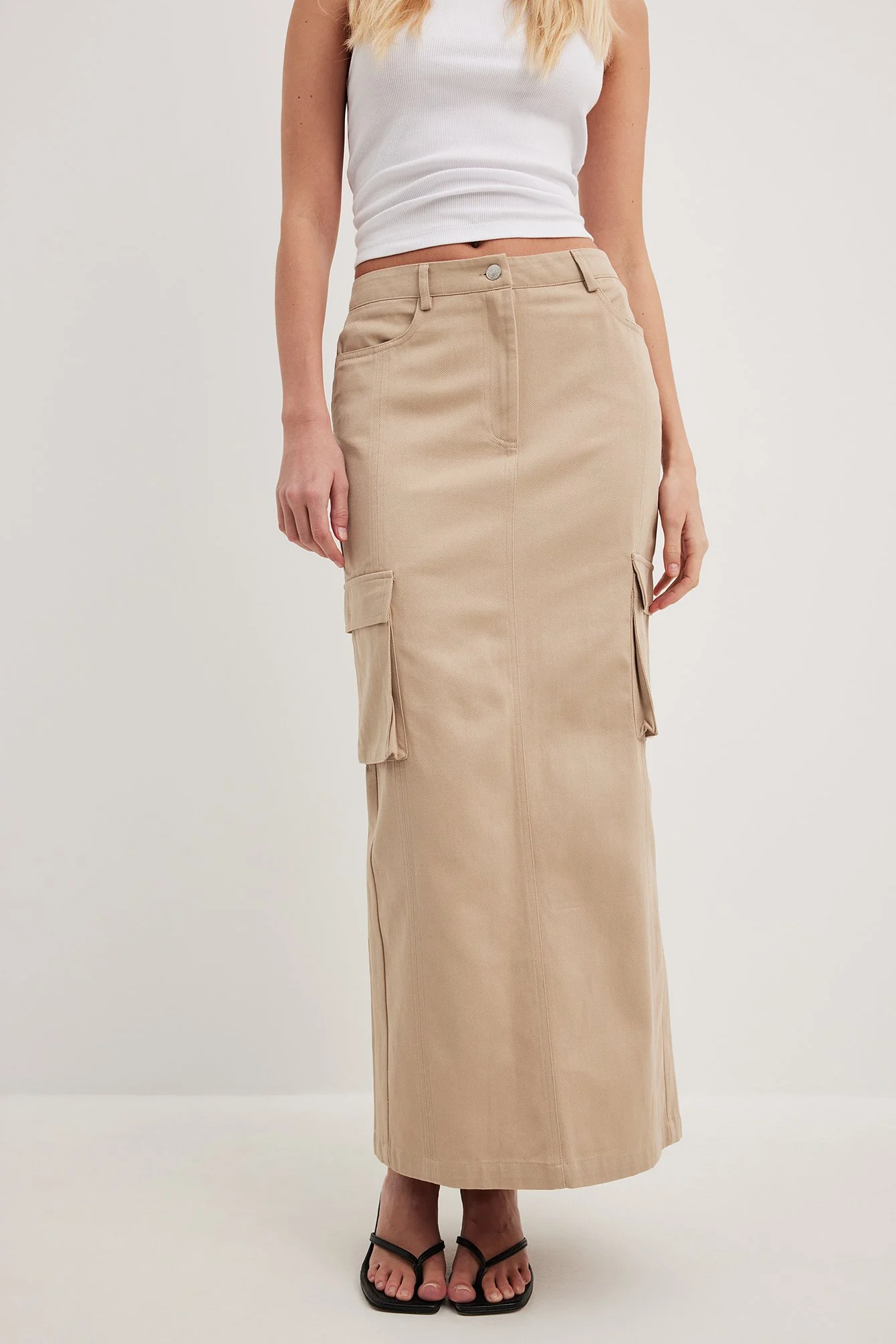 Maxi Cargo Skirt