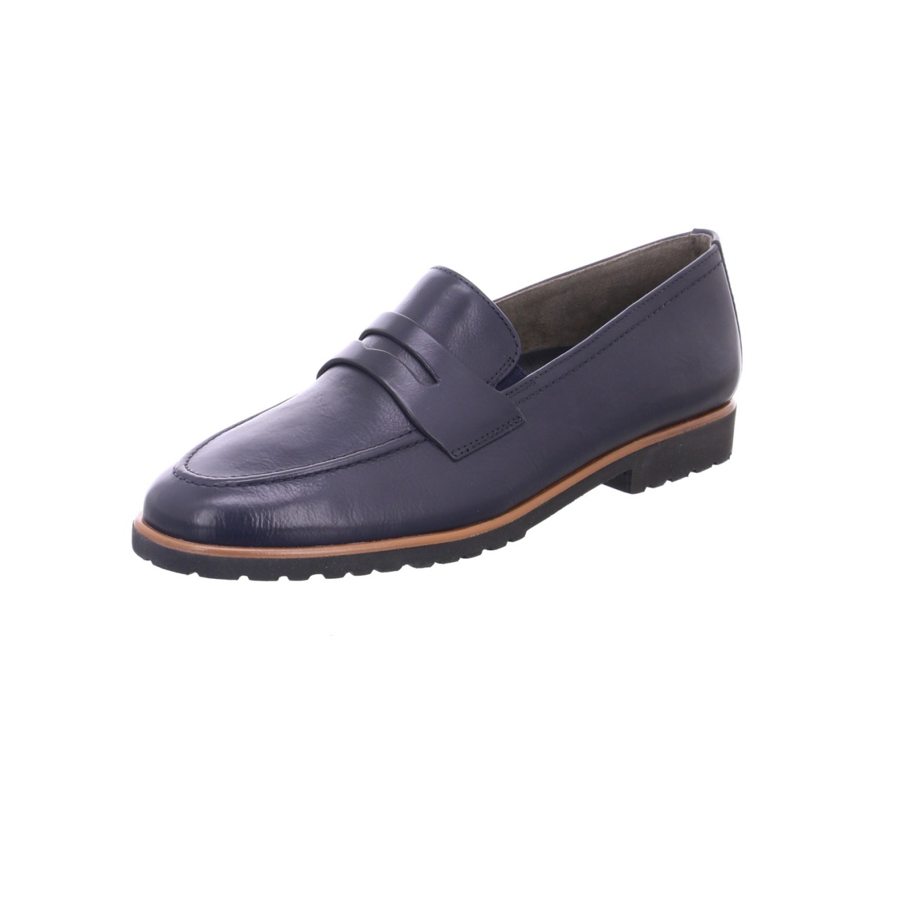 PAUL GREEN Klassische Slipper blau