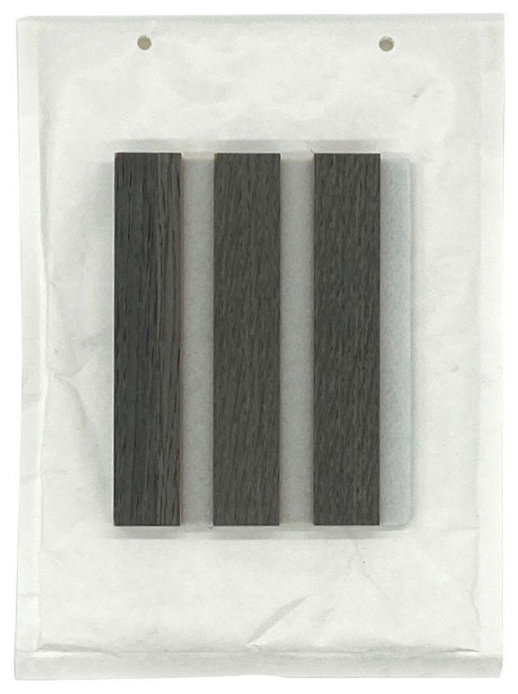 acous Schallschutzpaneel Muster acous PROFESSIONAL Eiche, BxL: 12x2,1 cm, für Echtholz-Dekoleisten mit schwarzem 8 mm Filz-Akustikträger