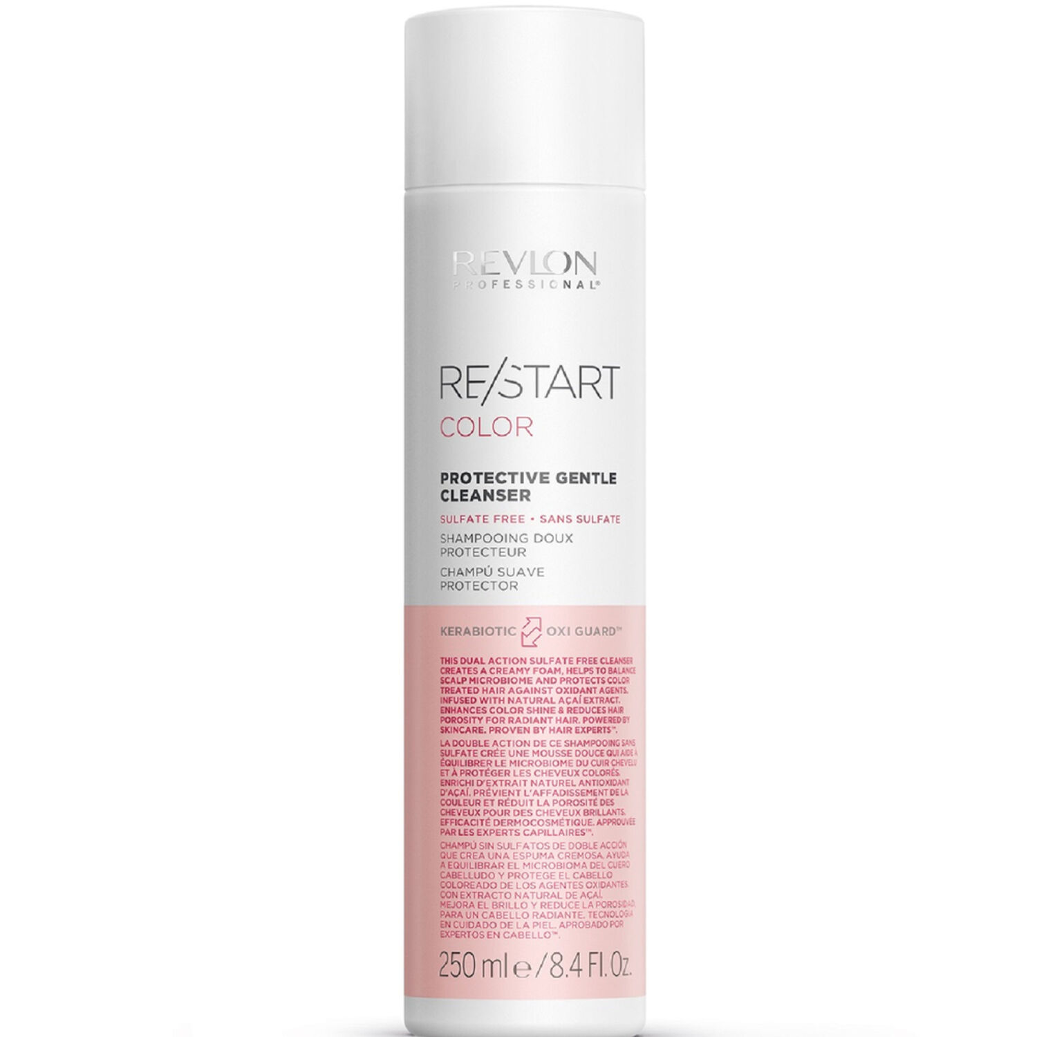 revlon professional Shampooing Nettoyant doux Protecteur de Couleur RE/START™ COLOR - Cheveux Colorés - 250 ml