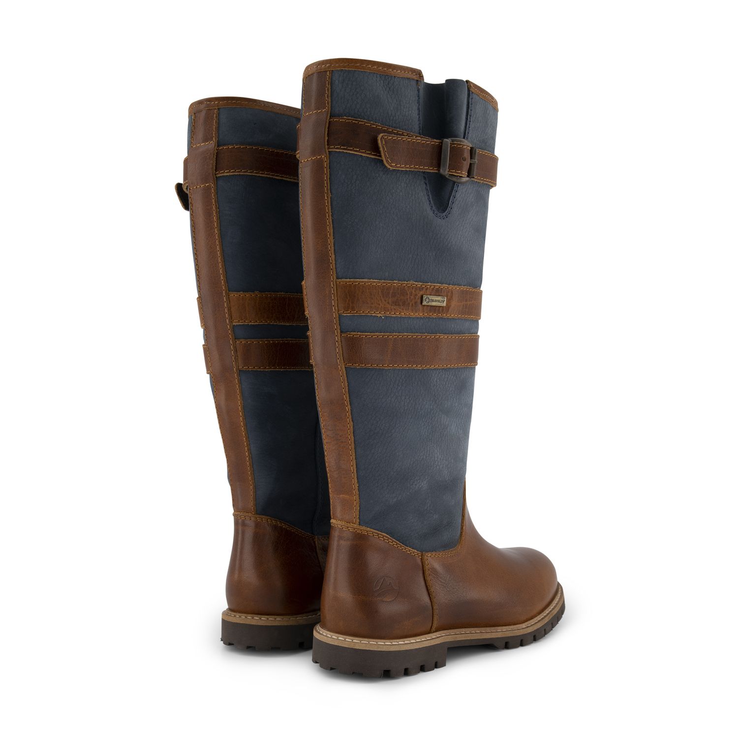 Travelin' Lindau blaue Damen Outdoorstiefel