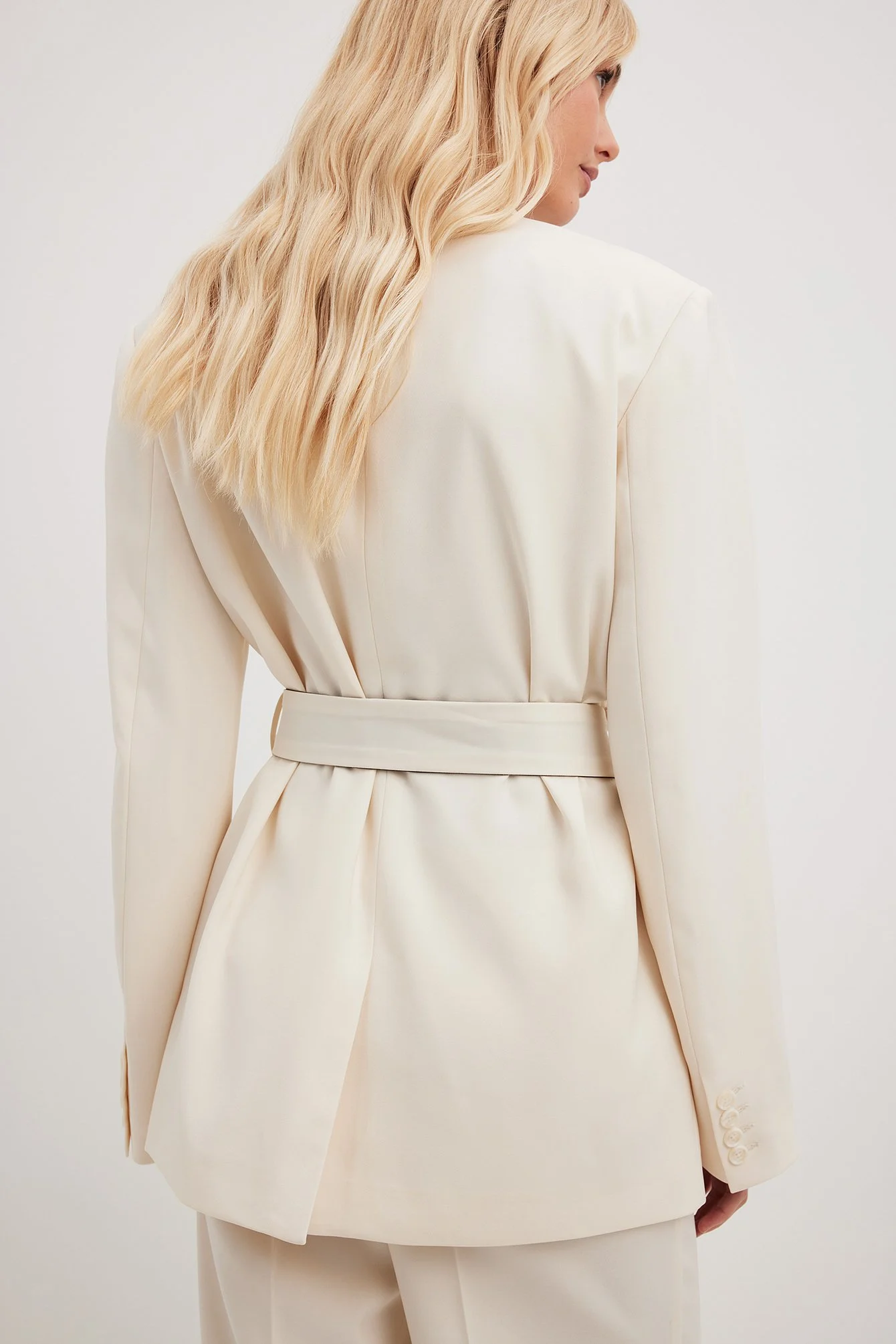 Blazer mit Bindedetail