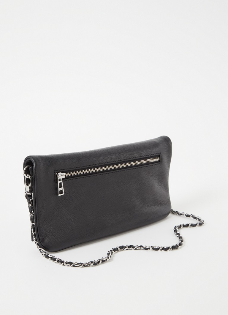 Pochette en cuir Zadig&Voltaire Rock avec bandoulière amovible