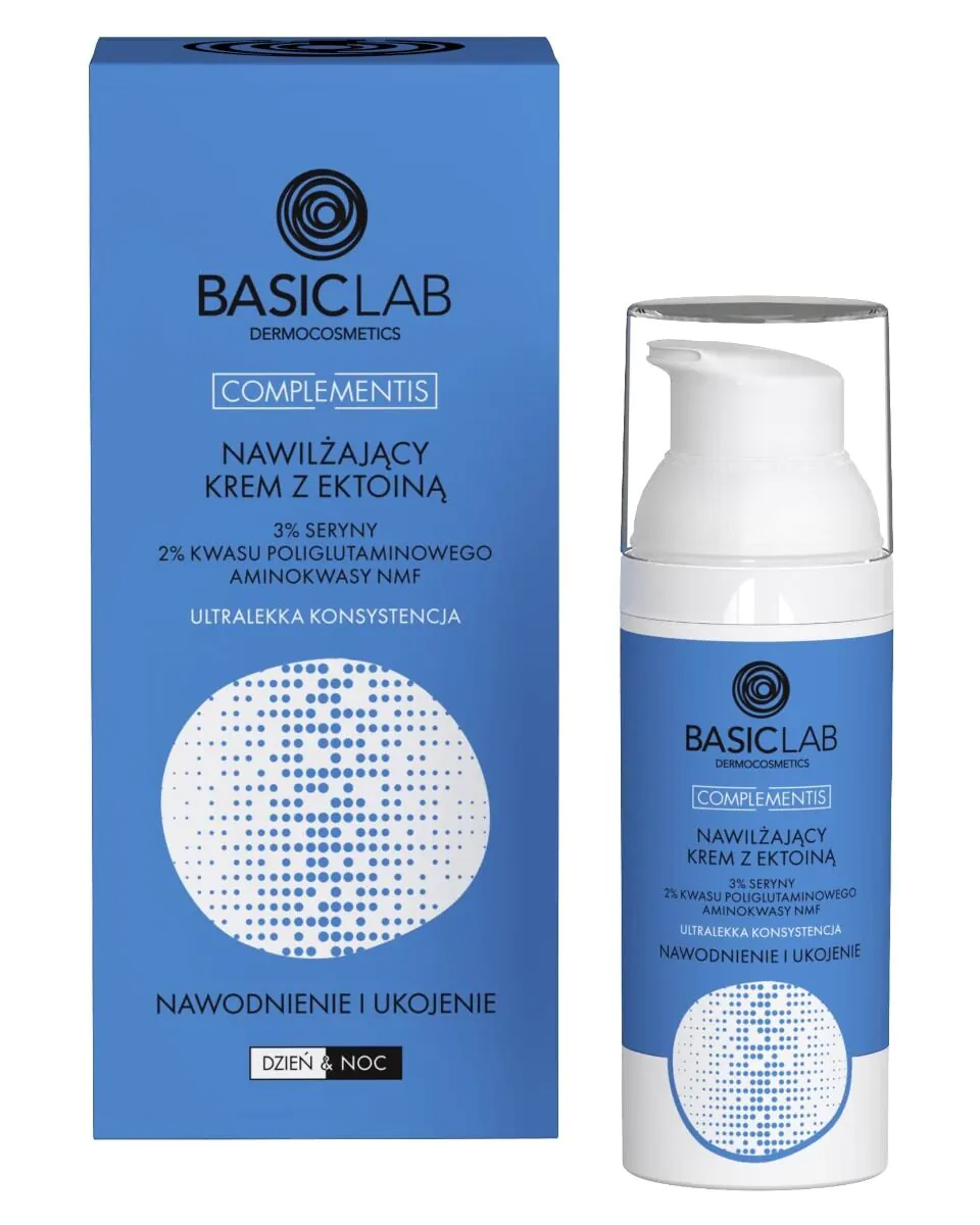 BasicLab Complementis fugtighedscreme med ectoin med ultralet konsistens