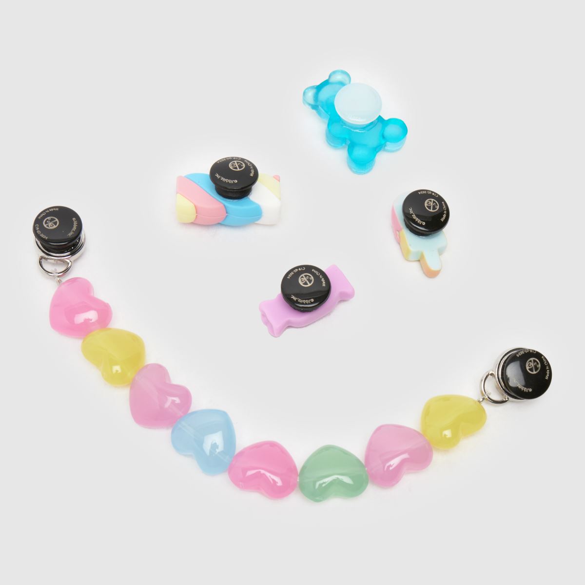 Crocs multi jibbitz pastellfärgade godisar 5-pack