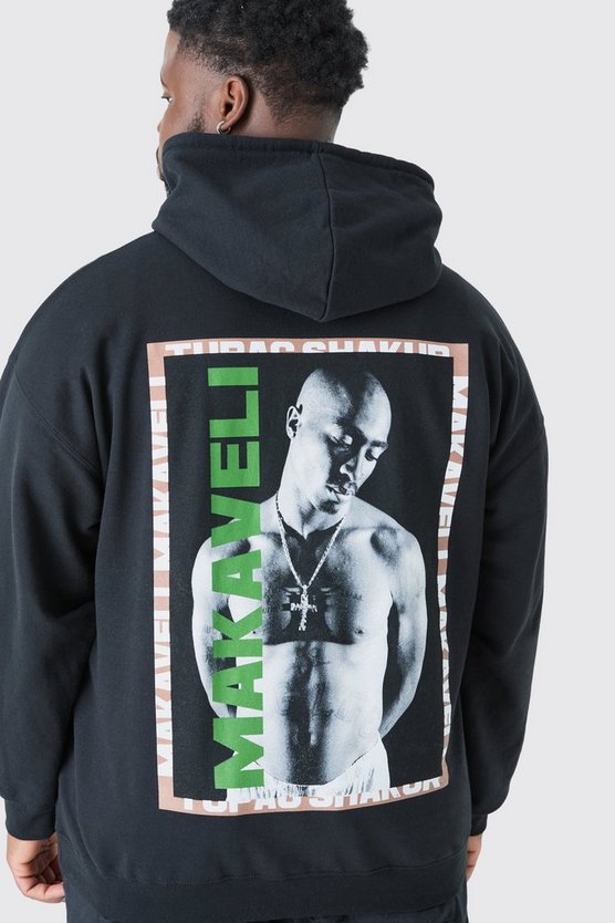 Plus Tupac License Hoodie