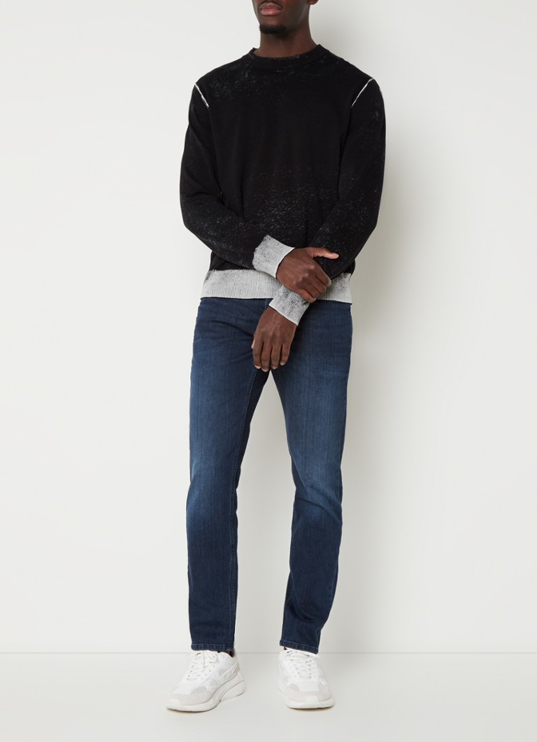 Diesel 1986 Larkee slim fit jeans med mørk vask