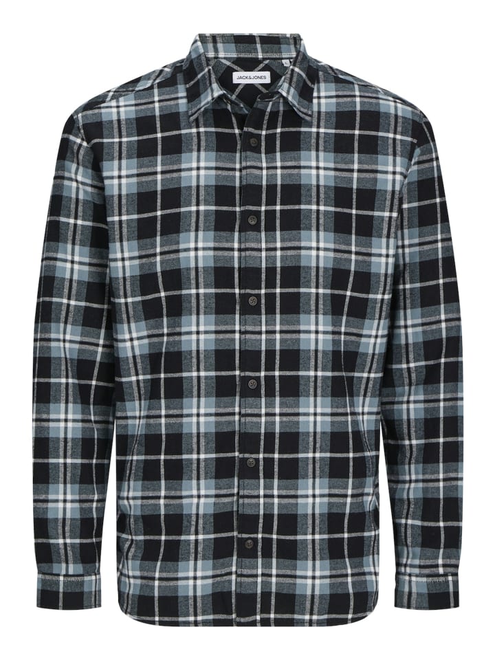 JACK & JONES Junior Hemd 'Joshua' in blau günstig kaufen
