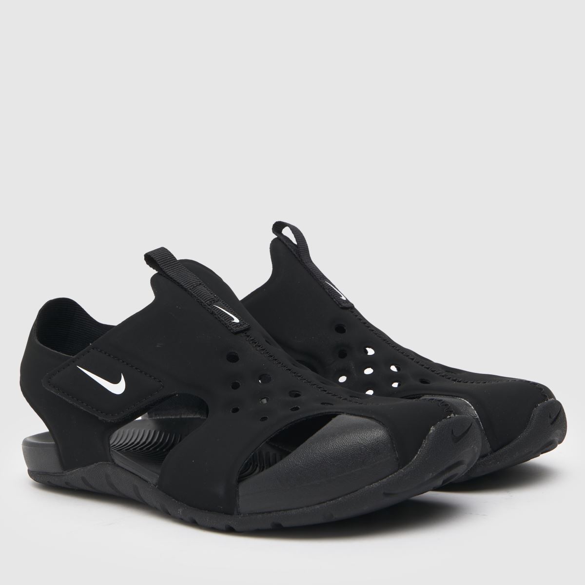 Nike svarta Sunray Protect 2 Junior sandaler