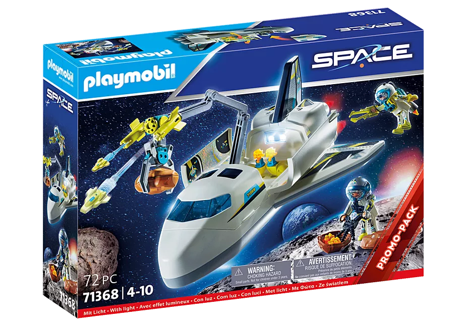 Space-Shuttle auf Mission