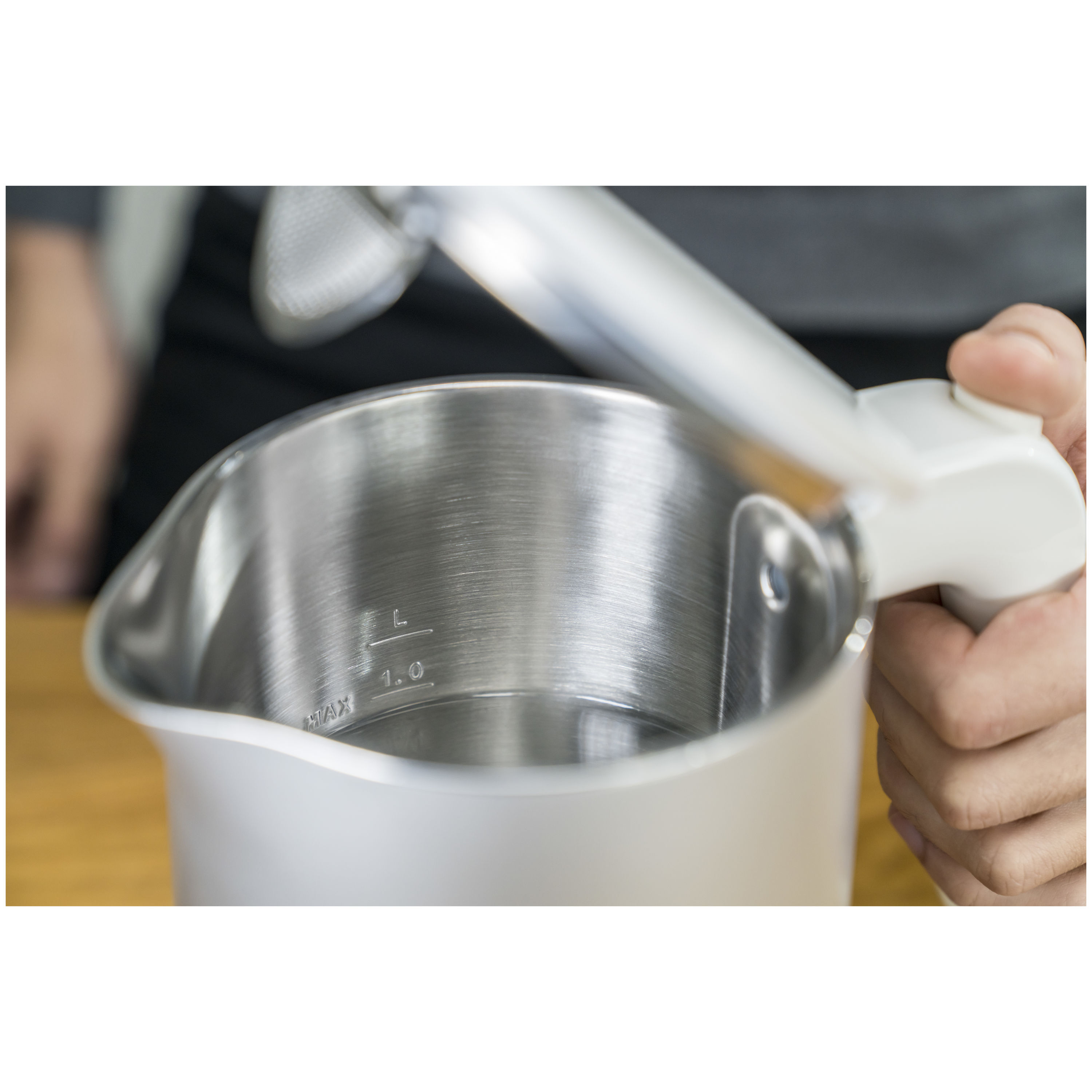 Wasserkocher, 1 l, Silber