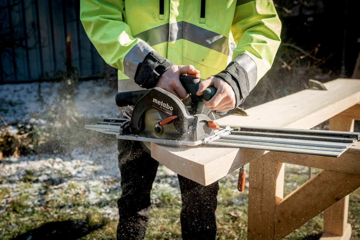 Metabo 611857810 KS 18 LTX 57 BL Ασύρματο Κυκλικό Πριόνι 18V 8.0Ah LiHD σε Metabox