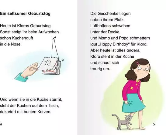 Leserabe - 2. Lesestufe: Der verrückt verhexte Geburtstag