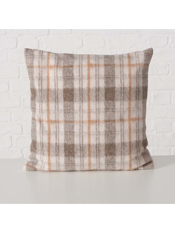 Boltze Dekokissen ''Miran'' in Beige/ Hellbraun - (L)45 x (B)45 cm günstig kaufen onesize