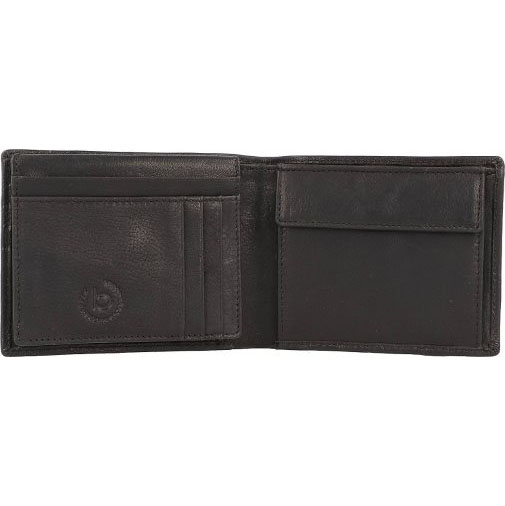 bugatti Woven Geldbörse Leder 13 cm