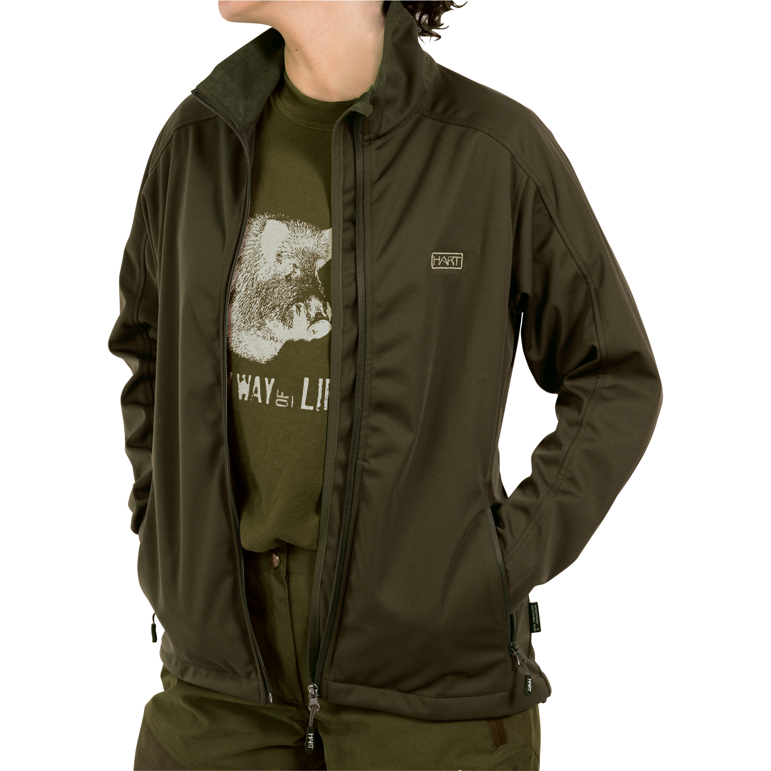 Hart Damen Softshell-Jacke Gorosta-S
