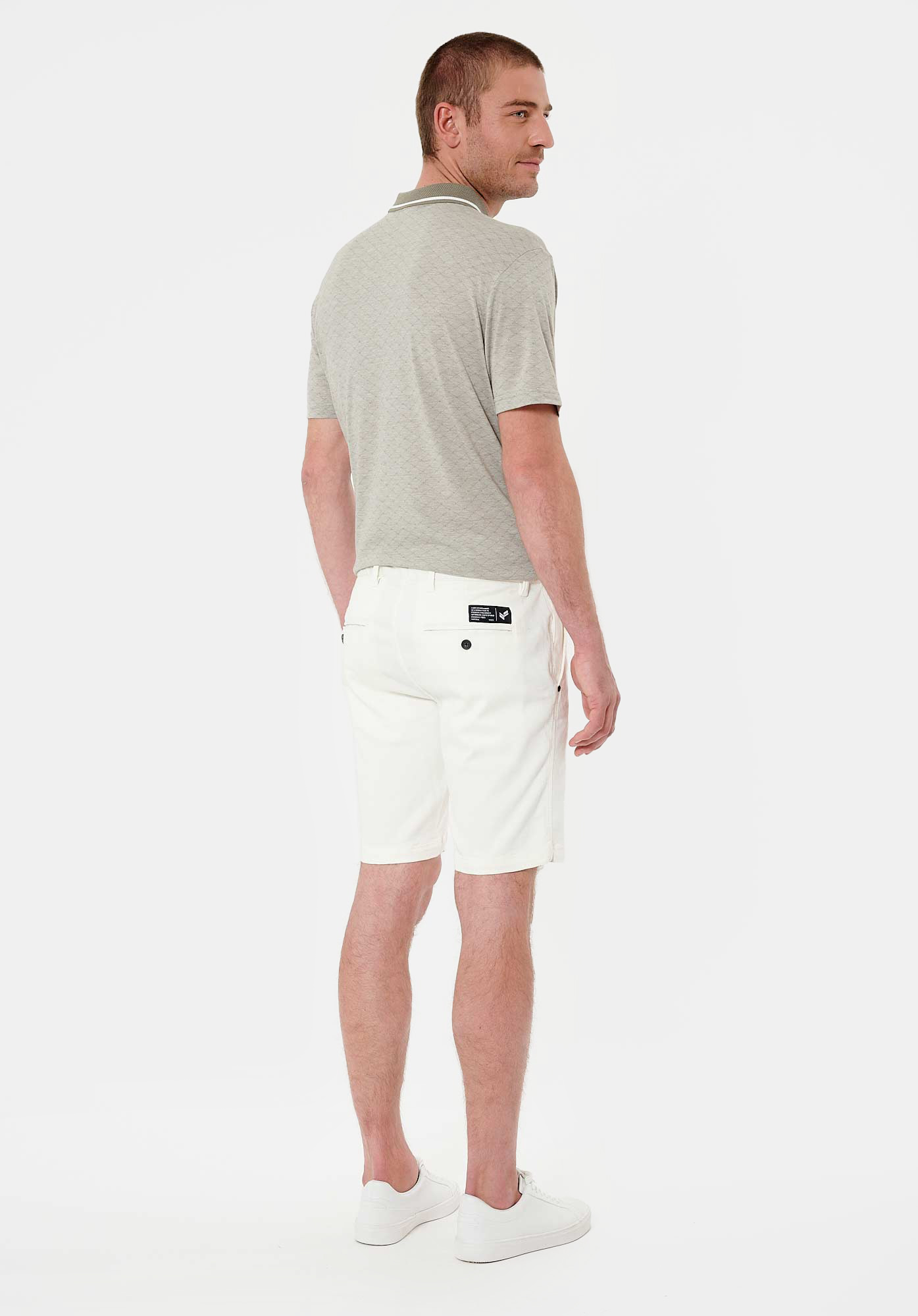 MAGIC  Short slim blanc Homme