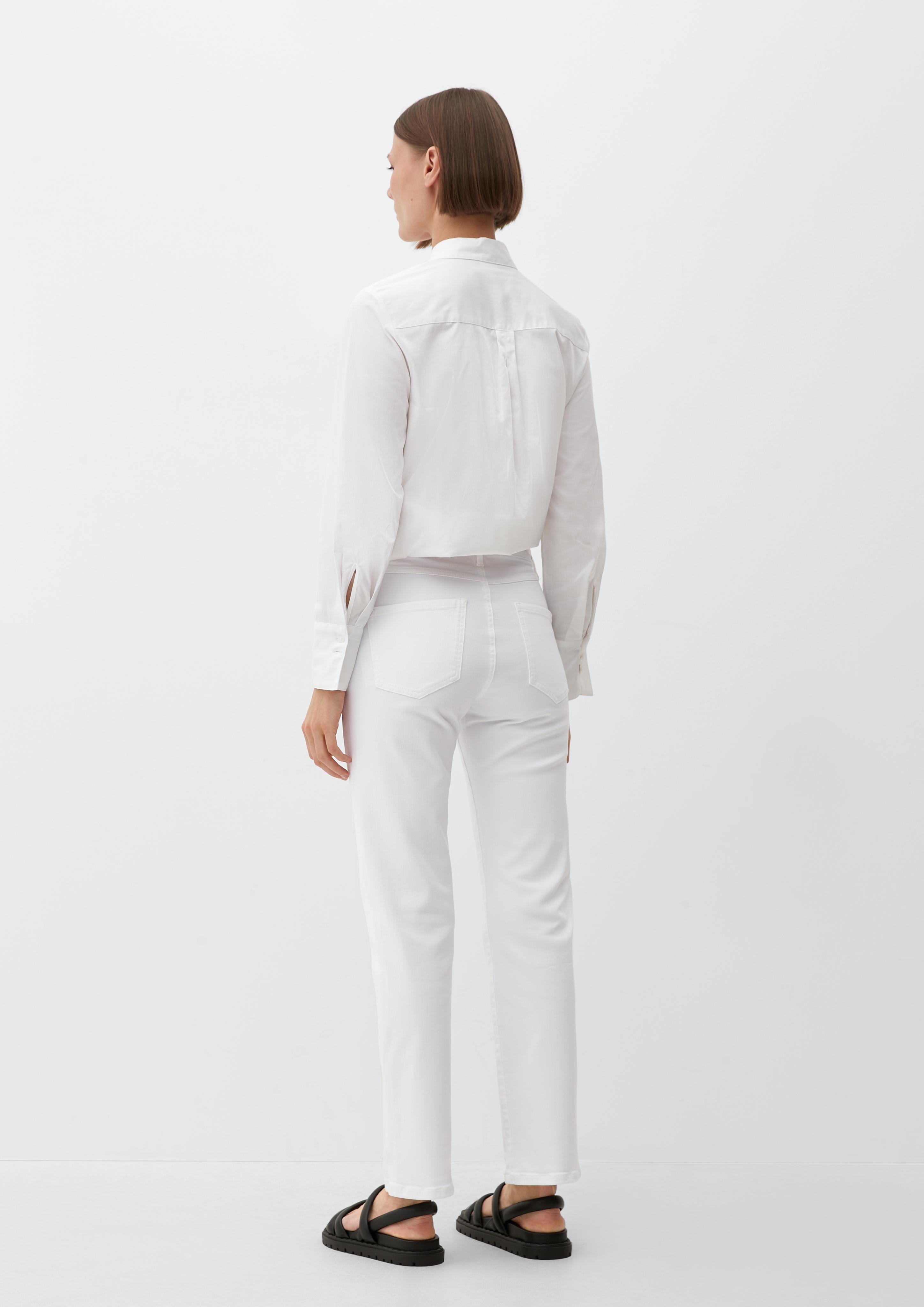 Cropped-Jeans Karolin / Regular Fit / High Rise / Straight Leg   2133162-02Z8