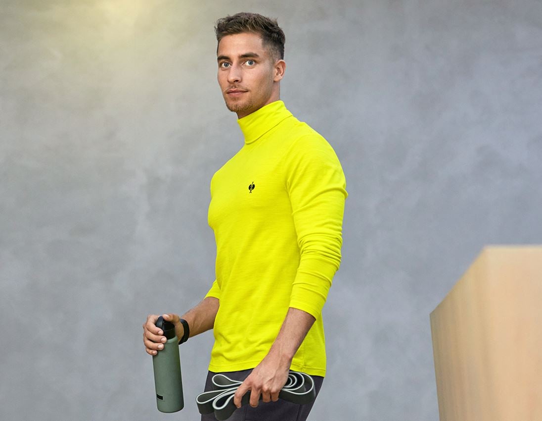 Rollkragenshirt Merino e.s.trail