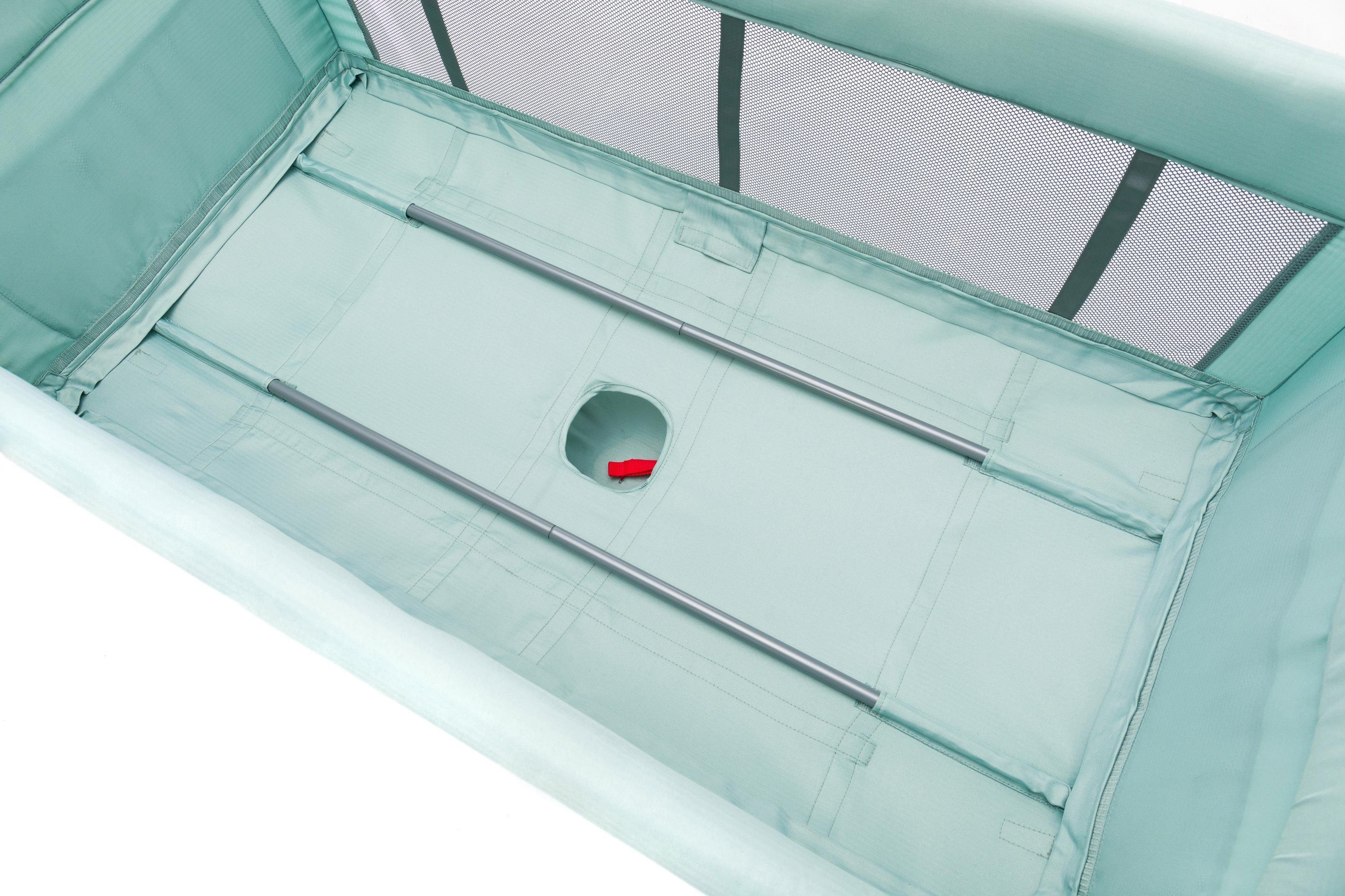 Fillikid Baby-Reisebett Faltbett, mint, inkl. Transporttasche