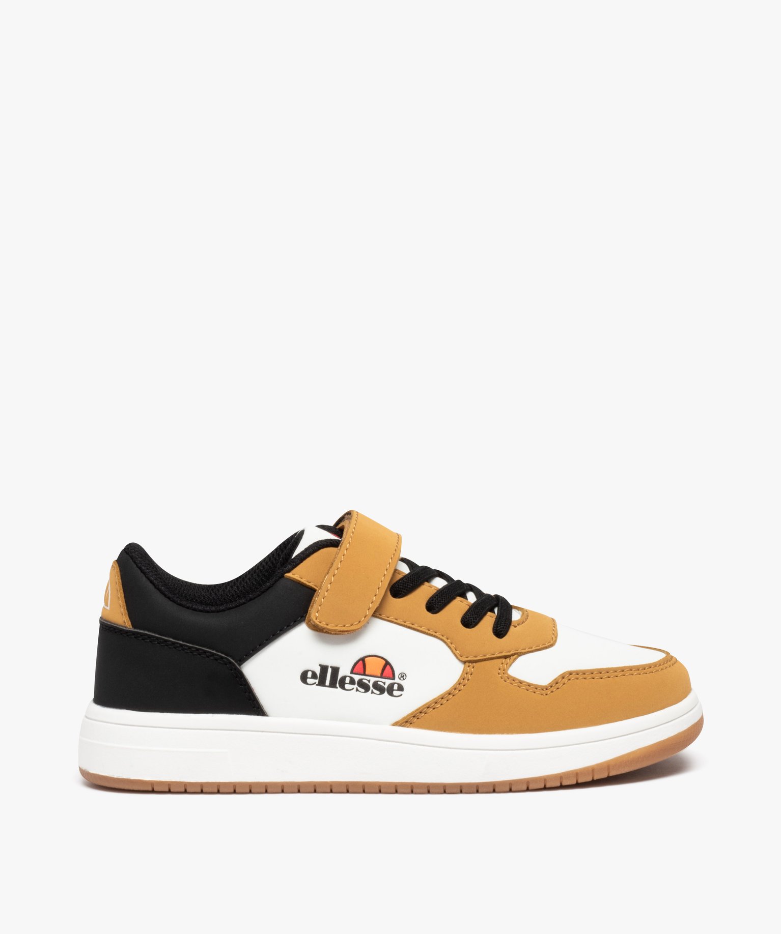 Baskets tricolores avec fermeture scratch Garçon - Ellesse blanc | GEMO