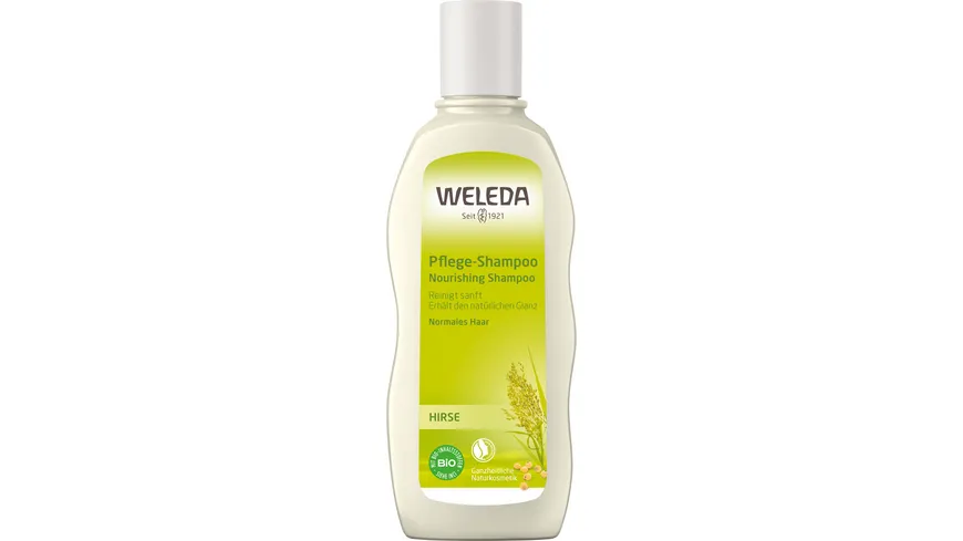 WELEDA HIRSE Pflege-Shampoo 190 ml