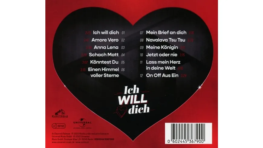 Ich Will Dich