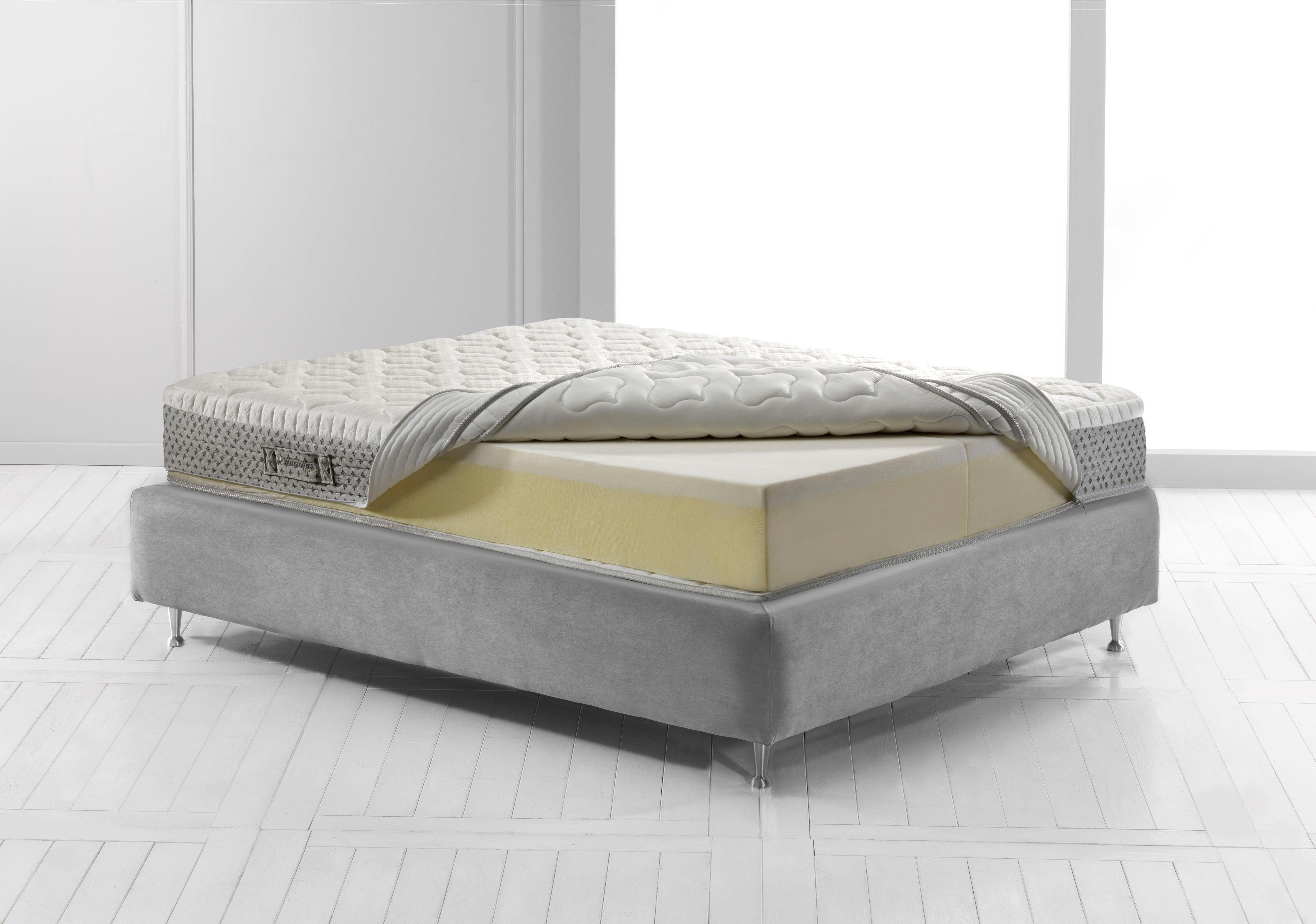 Visco-Matratze Dolce Vita Comfort Dual 10, Magniflex, 25 cm hoch, Premium Luxusmatratze mit Doppelkern in Komforthöhe