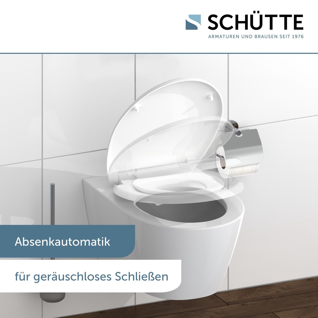 Schütte Duroplast WC Sitz FAMILY WHITE