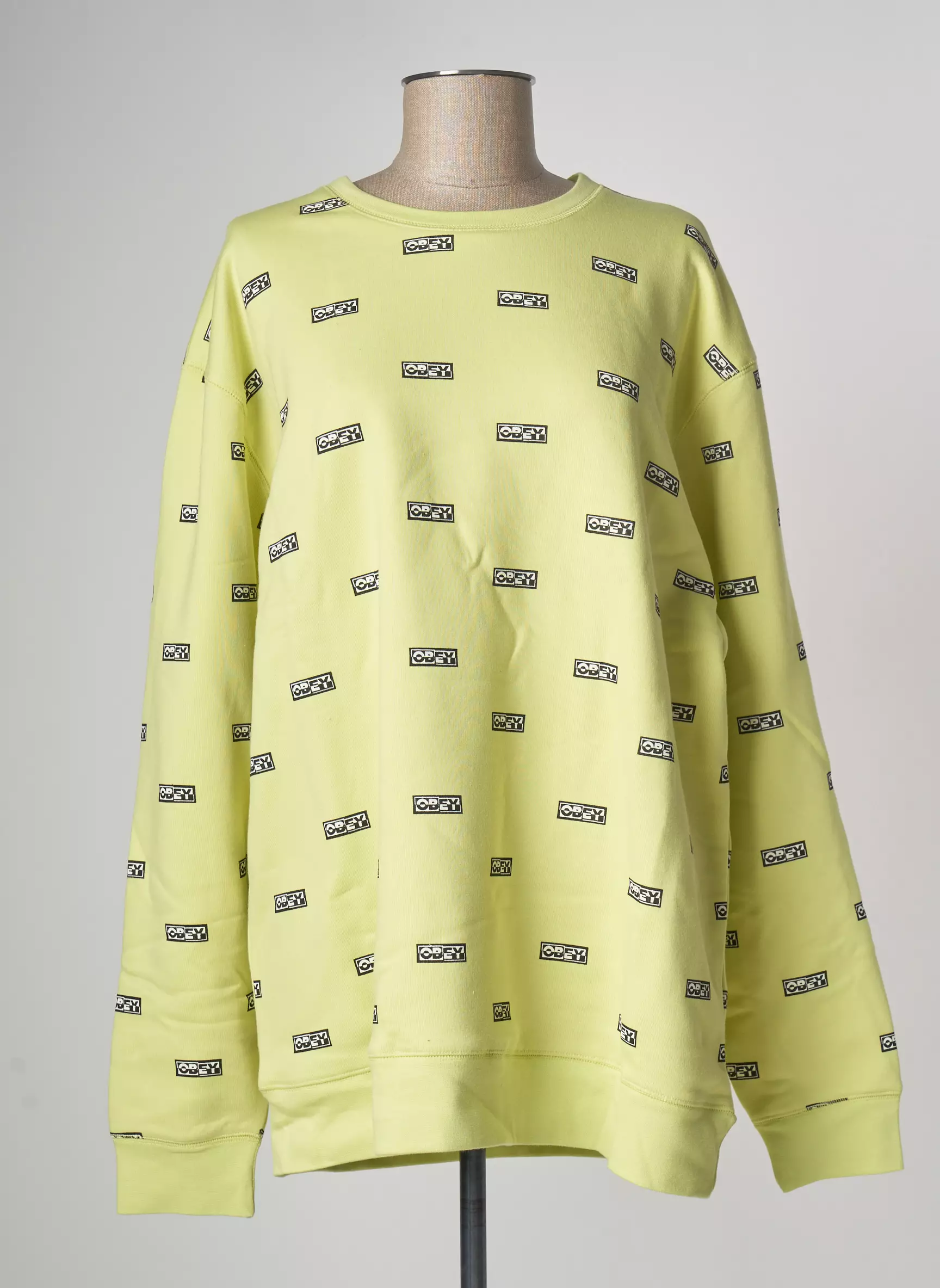 Obey Sweats Femme couleur jaune