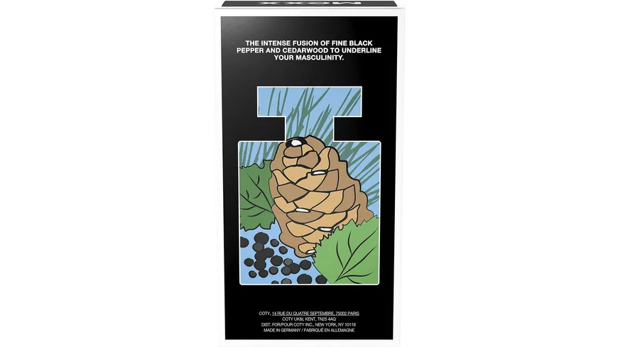 MEXX Black Man – Eau de Parfum 50 ml