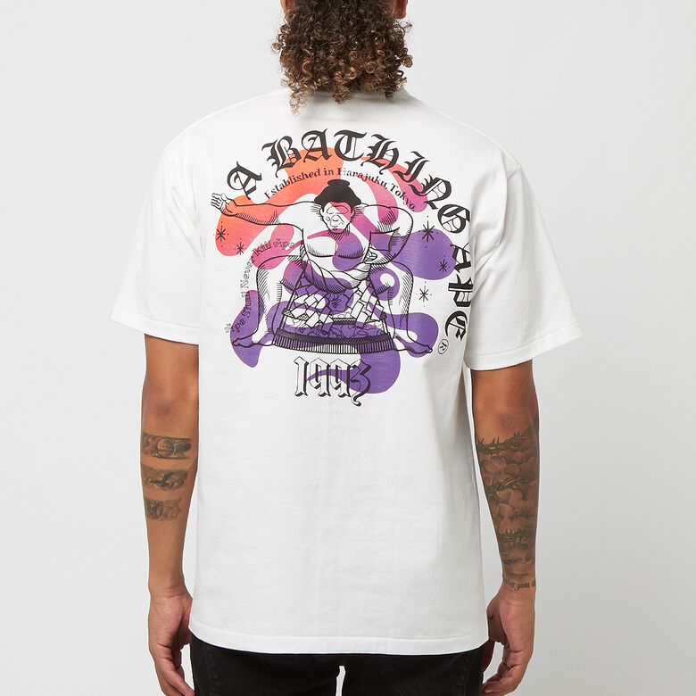 A Bathing Ape Japan Culture Sumo Tee M white