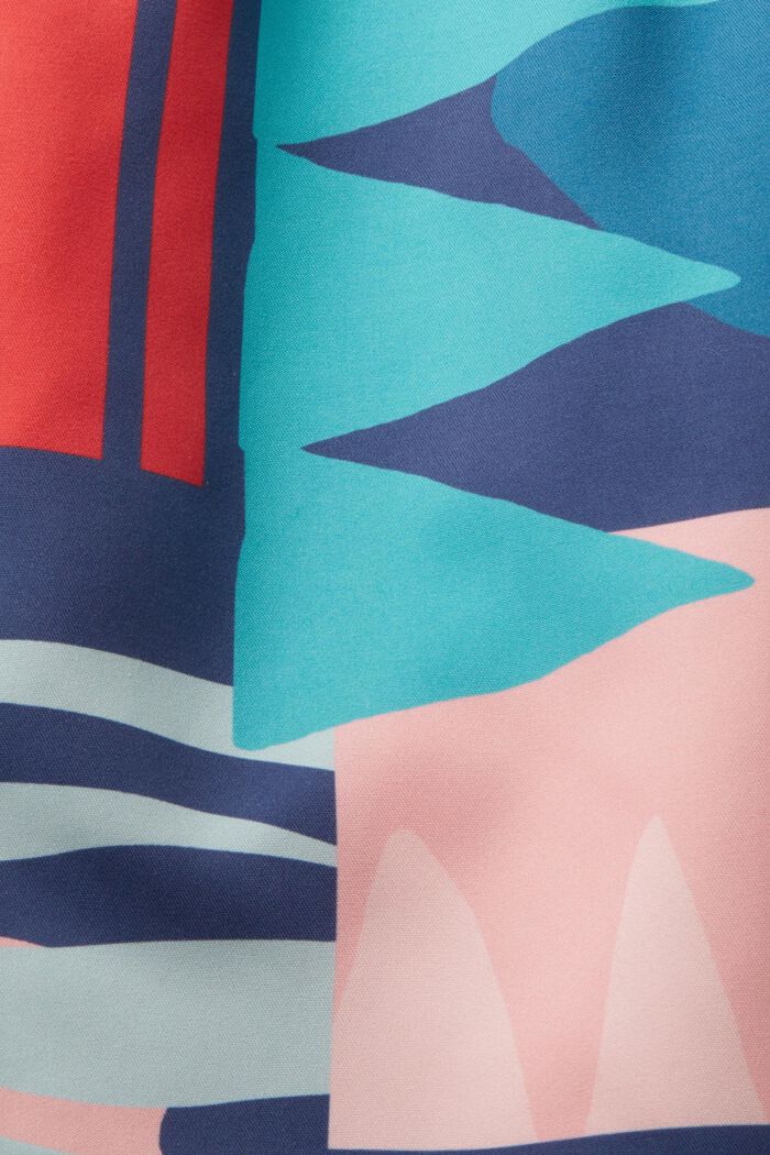 Badeshorts mit Allover-Muster