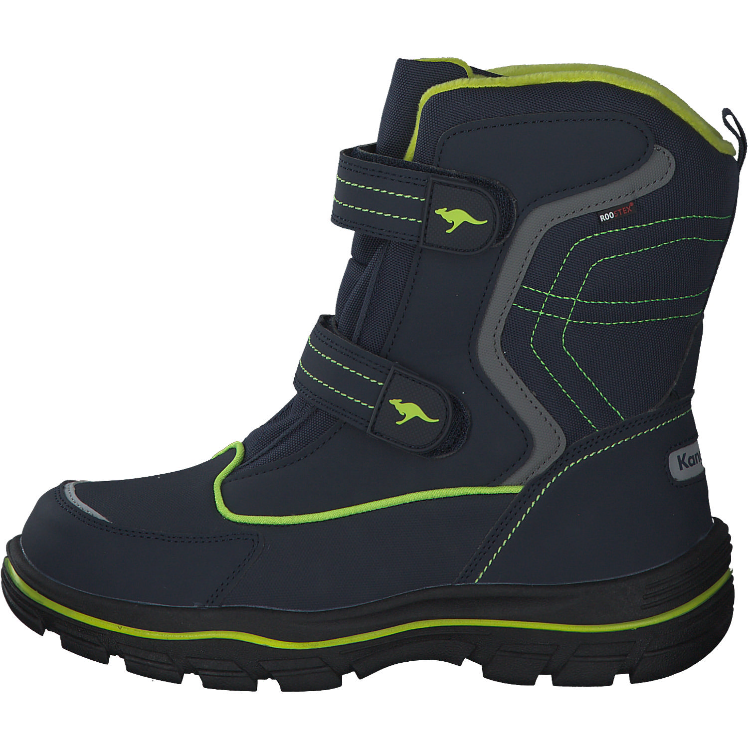KangaROOS K-Leno V RTX 18780, Winterstiefel, Kinder, dk navy/lime