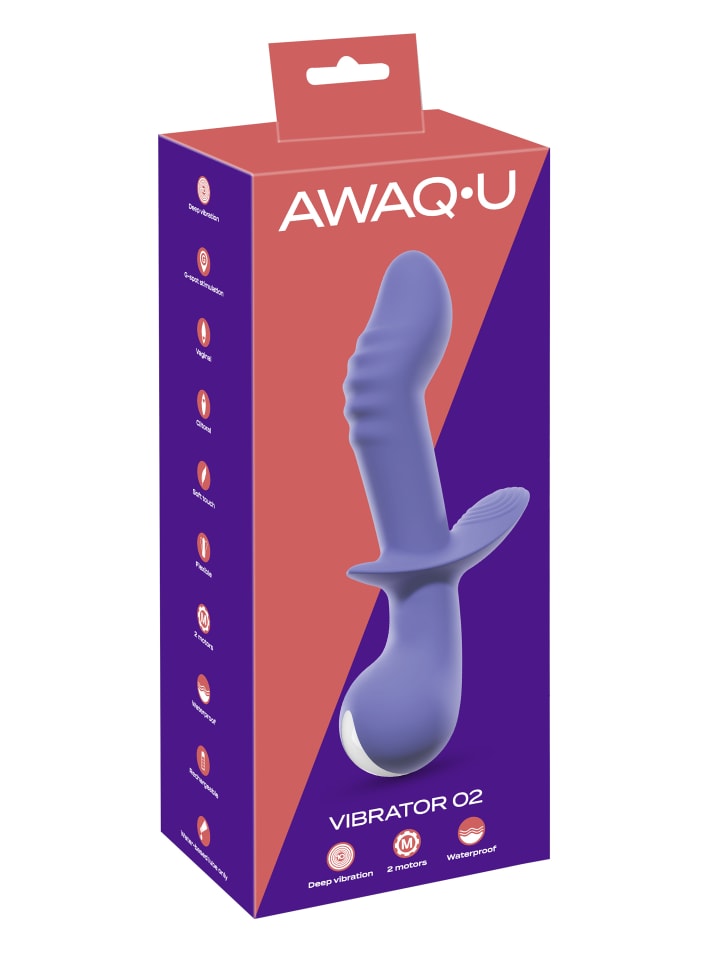AWAQ.U Vibrator AWAQ.U Vibrator 2 in lila günstig kaufen 21,5 cm