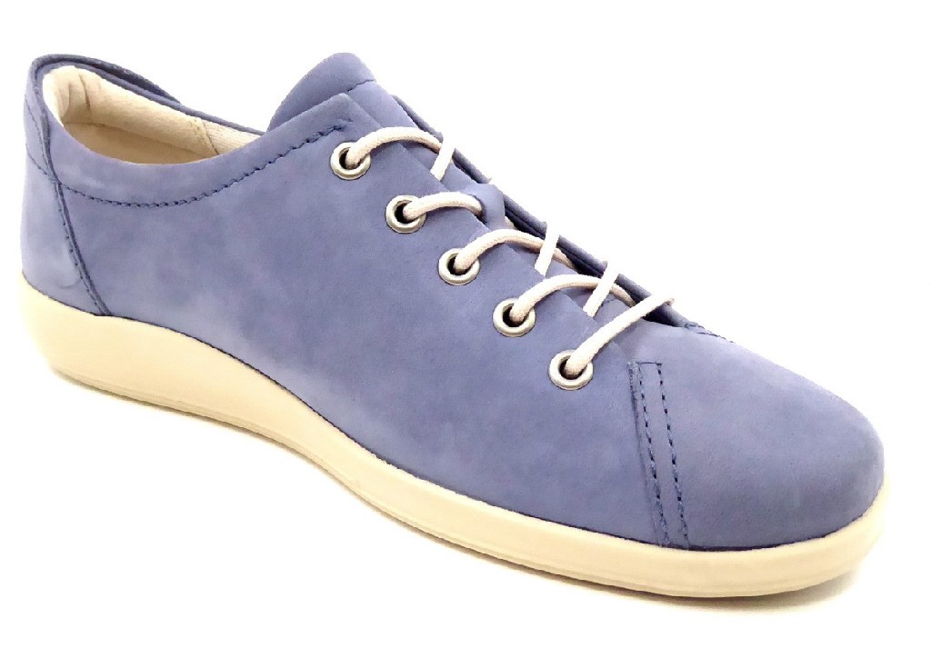 ECCO Freizeit Schnürer blau