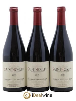 Saint-Joseph Jean-Louis Chave  2019 - Lot de 3 Bouteilles