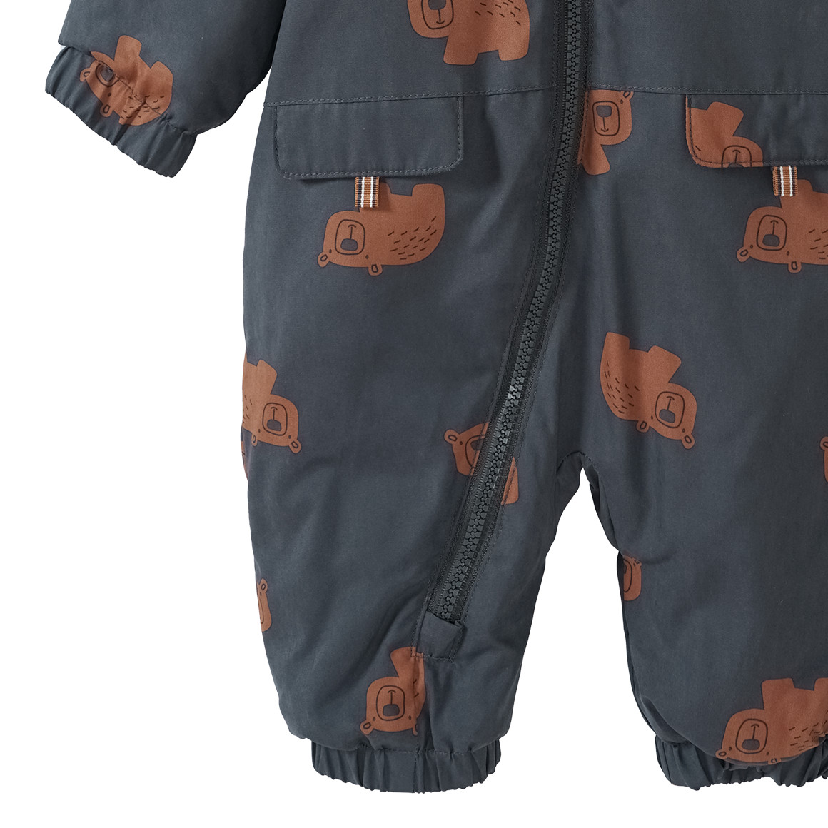 Newborn Overall mit Bären-Allover